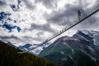 Charles Kuonen suspension bridge